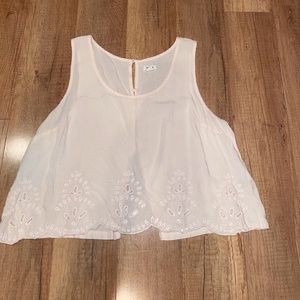 Garage Medium Floral Pink Top